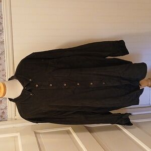L.L. Bean Men's Green Corduroy Shirt